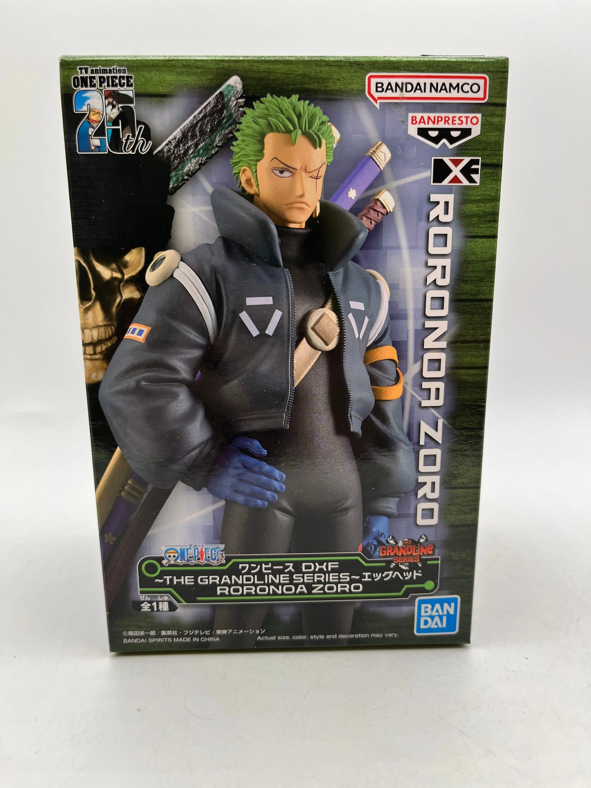 Roronoa Zoro One Piece Egghead Arc Figure The Grandline Series DXF Banpresto - Anime figure FRENLY BRICKS - Open 7 Days