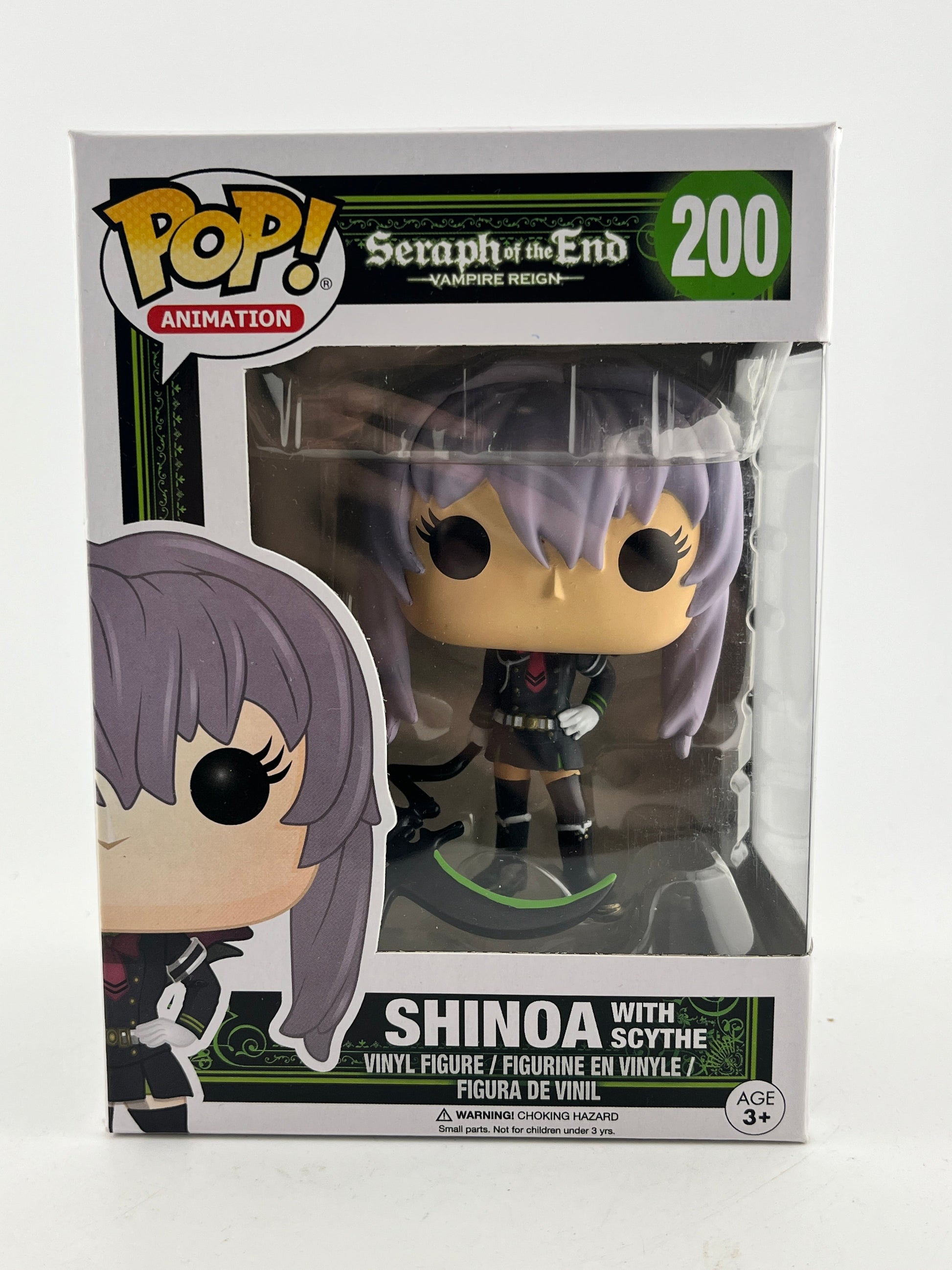 Funko POP! Animation Seraph Of The End - Shinoa With Scythe #200 - Vinyl Collectable FRENLY BRICKS - Open 7 Days
