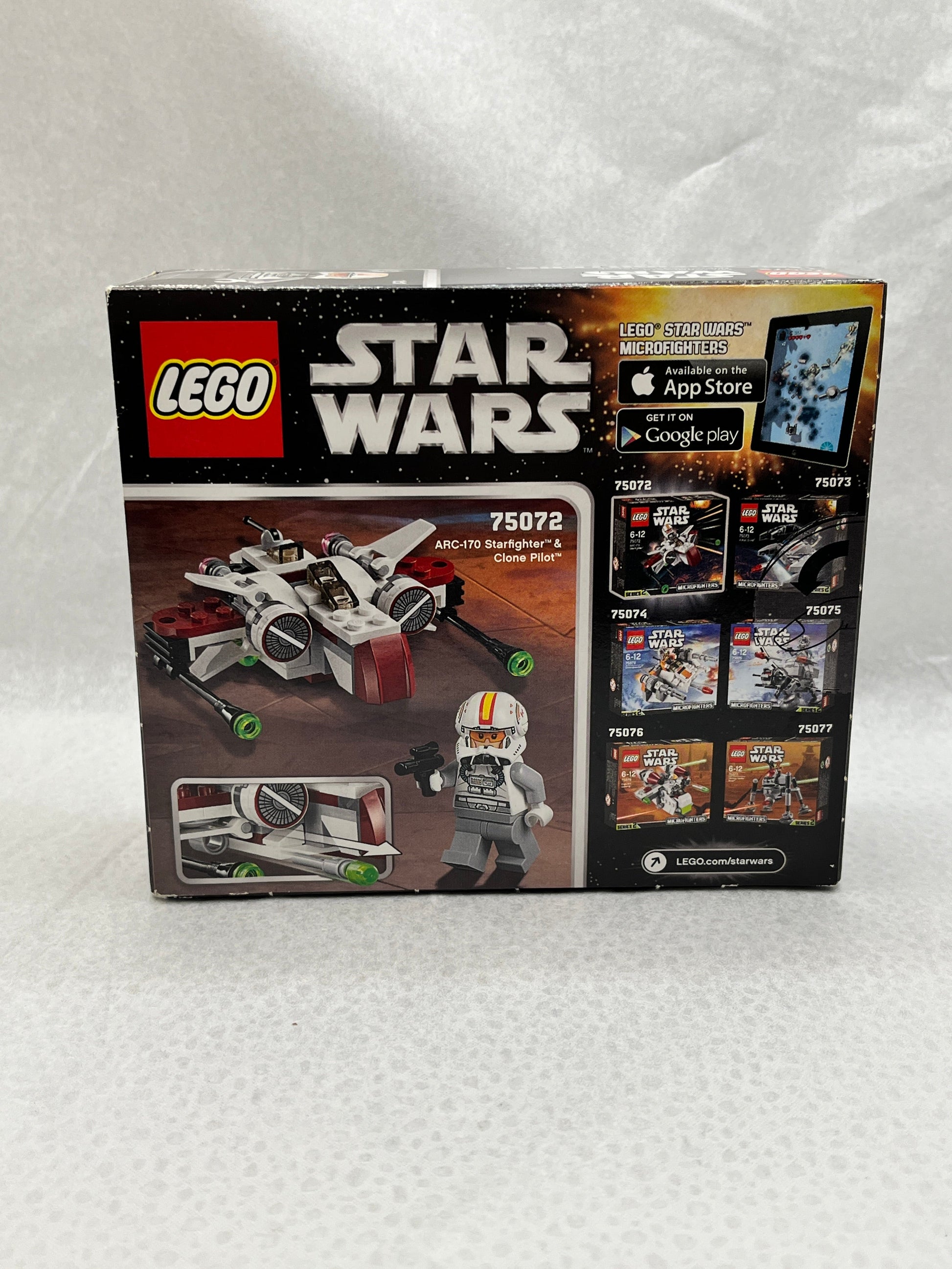 Lego Star Wars - Microfighters ARC-170 Starfighter 75072 - Sealed FRENLY BRICKS - Open 7 Days