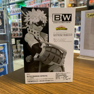 My Hero Academia Katsuki Bakugo Age Of Heroes BW Black and White Figure Banpresto (NS) FRENLY BRICKS - Open 7 Days