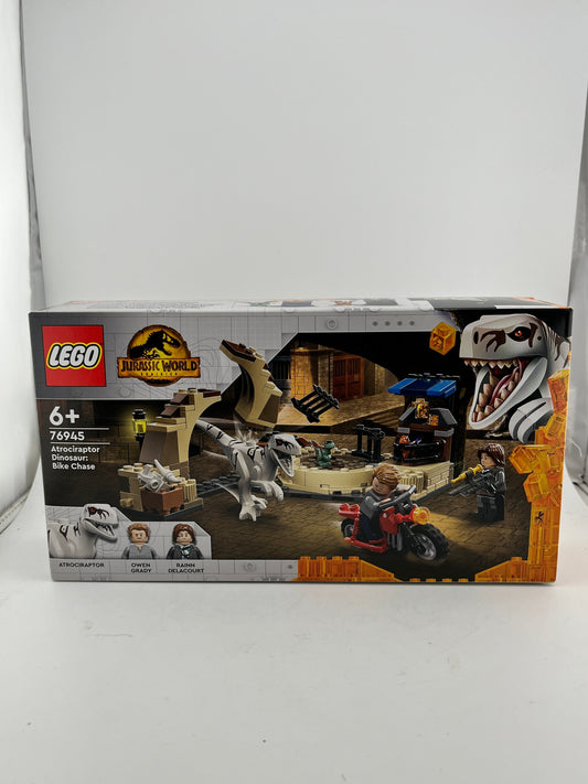Lego Jurassic World Dominion - Atrociraptor Dinosaur: Bike Chase 76946 - Sealed FRENLY BRICKS - Open 7 Days