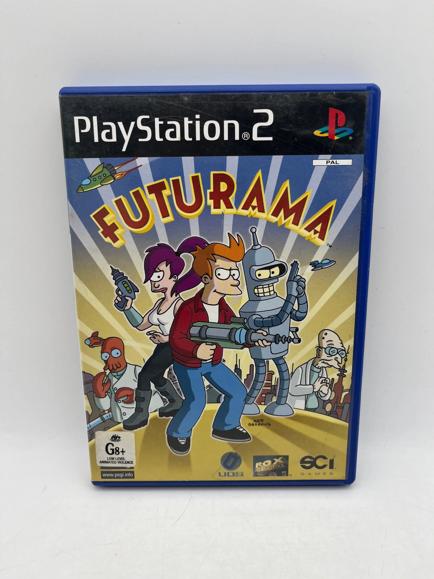 PlayStation 2 PS2 Futurama (PAL) 2003 FRENLY BRICKS - Open 7 Days