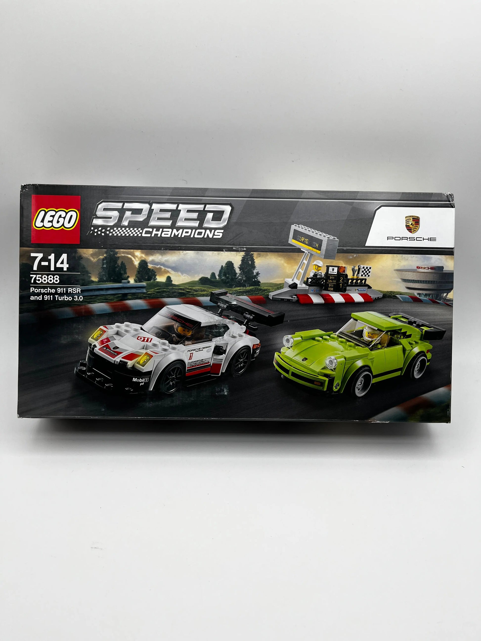 Lego Speed Champions 75888 Porsche RSR and 911 Turbo 3.0 + 30536 Combo Charger FRENLY BRICKS - Open 7 Days