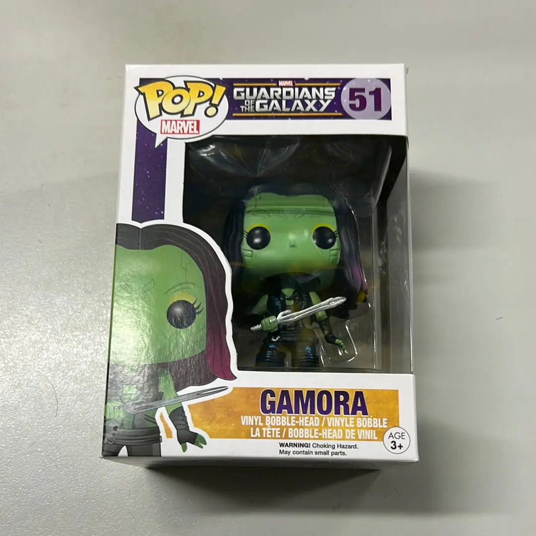 Pop Vinyl Marvel #51 Gamora FRENLY BRICKS - Open 7 Days