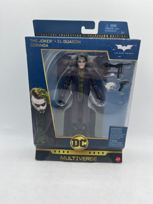 2018 Mattel DC Multiverse The Dark Knight THE JOKER (Heath Ledger) Figure FRENLY BRICKS - Open 7 Days