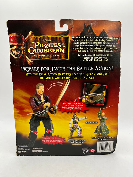 Zizzle - Disney Pirates of the Caribbean Will Turner Action Figure At Wrold's End - Sealed FRENLY BRICKS - Open 7 Days