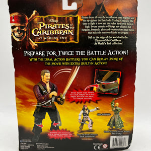 Zizzle - Disney Pirates of the Caribbean Will Turner Action Figure At Wrold's End - Sealed FRENLY BRICKS - Open 7 Days