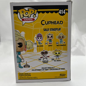 Funko POP! Games Cuphead Sally StagePlay #414 - Vinyl Collectable FRENLY BRICKS - Open 7 Days