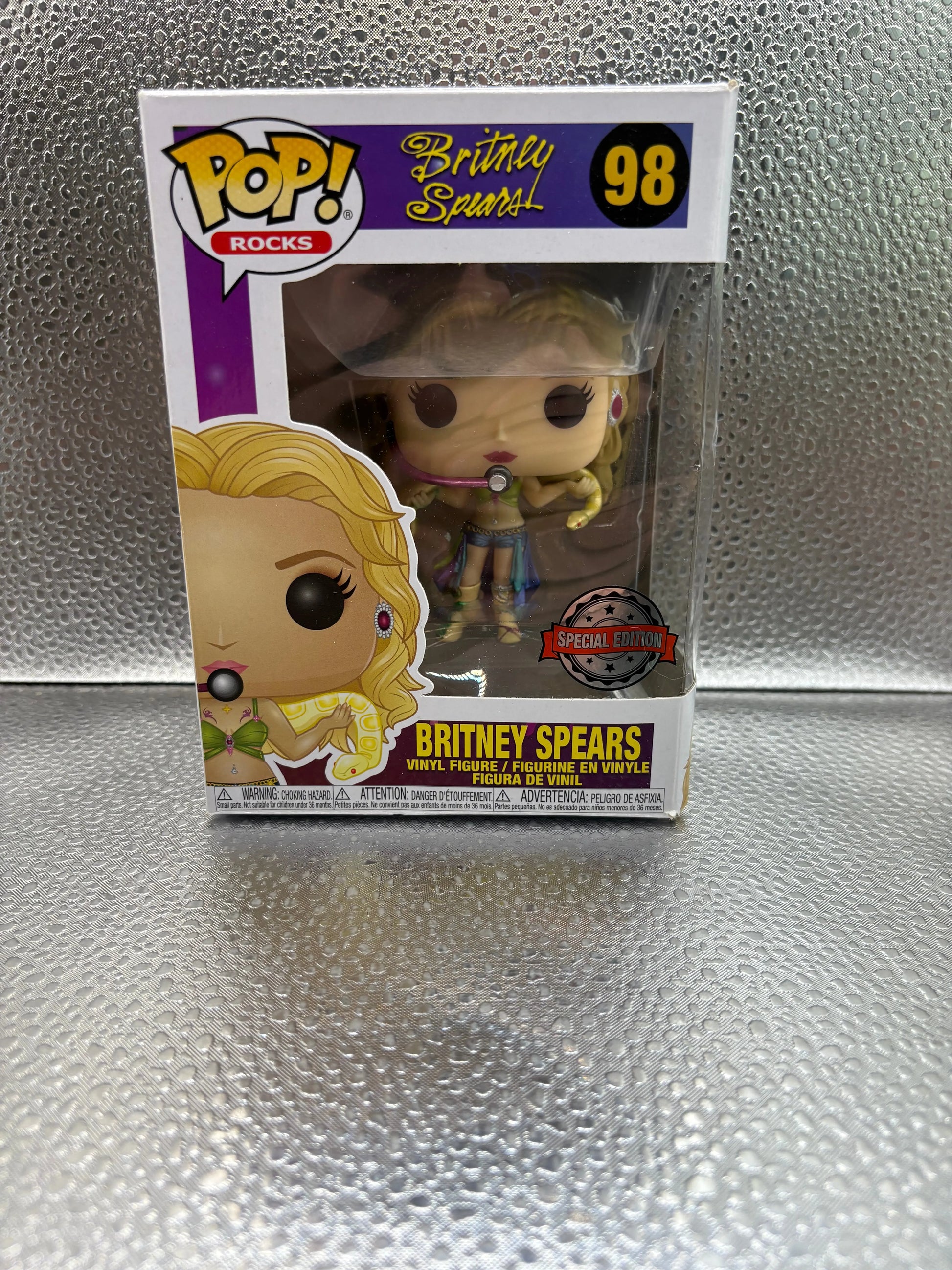 Funko Pop Vinyl #95 Rocks Britney Spears FRENLY BRICKS - Open 7 Days