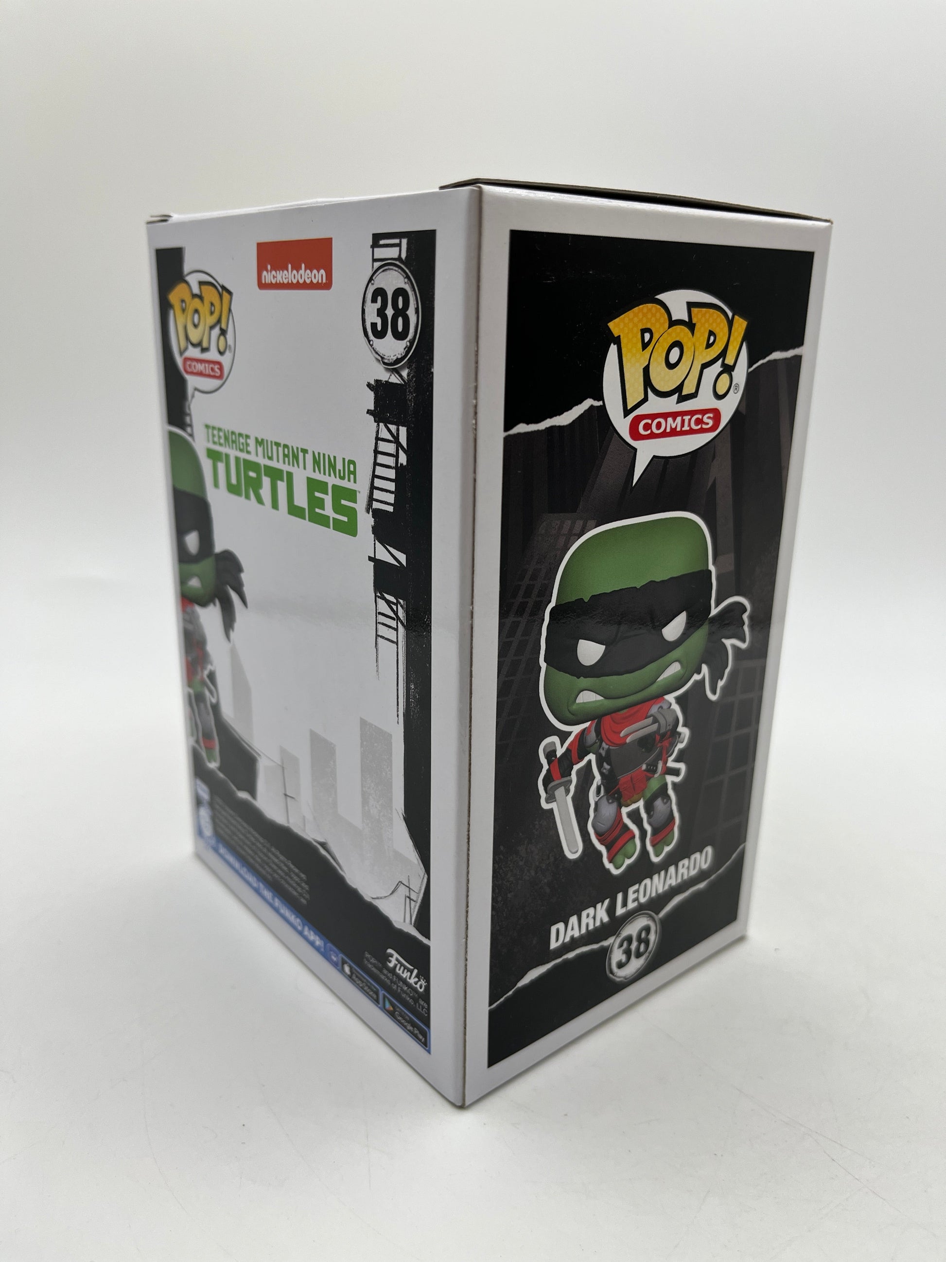 Funko POP! Comics Teenage Mutant Ninja Turtles - Dark Leonardo #38 - Special Edition FRENLY BRICKS - Open 7 Days