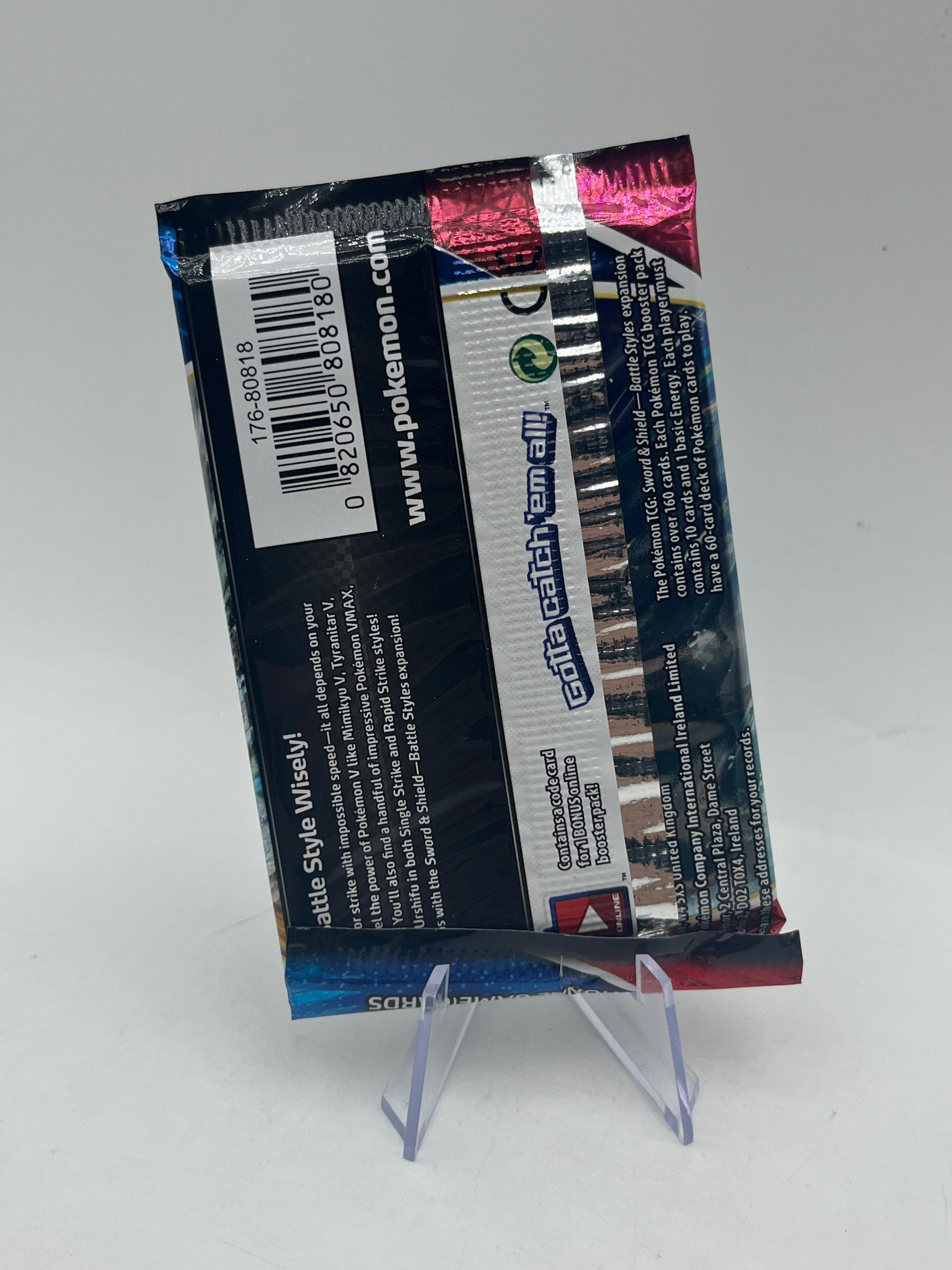 Sword & Shield Battle Styles Complete 4 Pack Art Set - Sealed FRENLY BRICKS - Open 7 Days