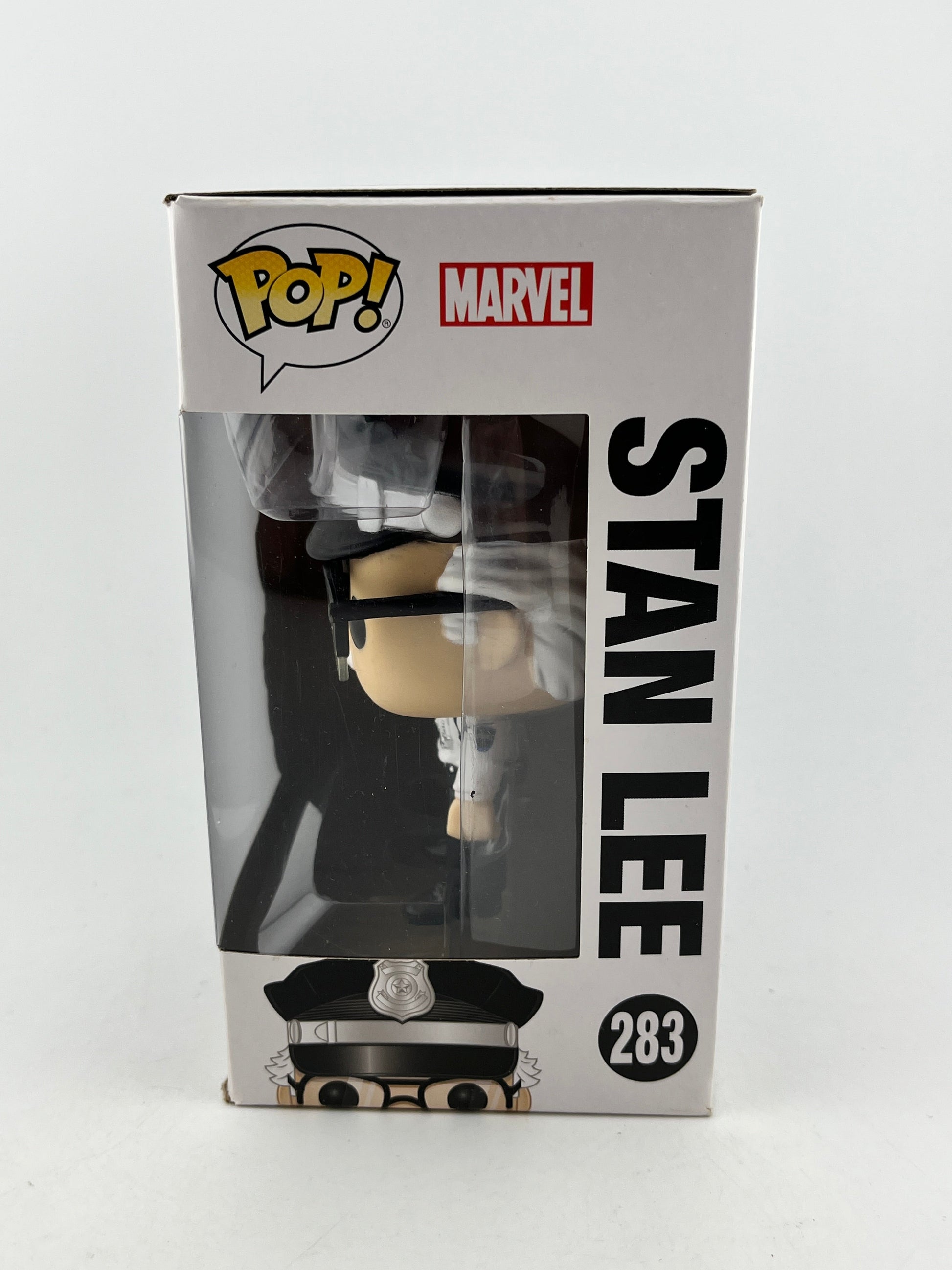 Funko POP! Marvel Captain America The Winter Solider - Stan Lee #283 FRENLY BRICKS - Open 7 Days