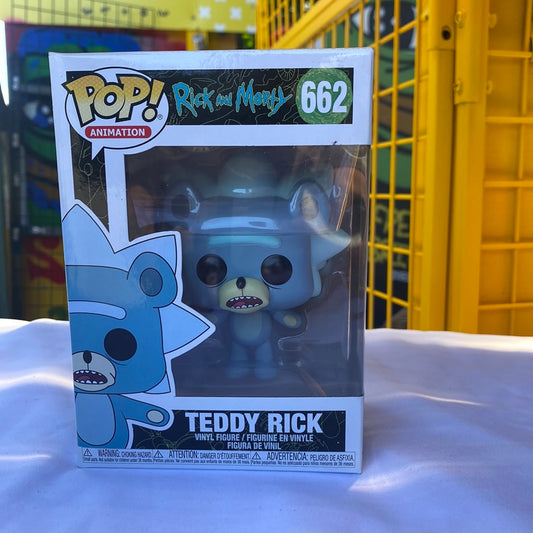 Funko POP! Teddy Rick #662 - FRENLY BRICKS - Open 7 Days