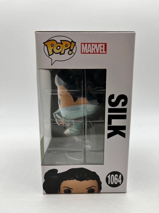 Funko POP! Marvel Silk #1064 - 2022 Summer Convention Limited Edition FRENLY BRICKS - Open 7 Days