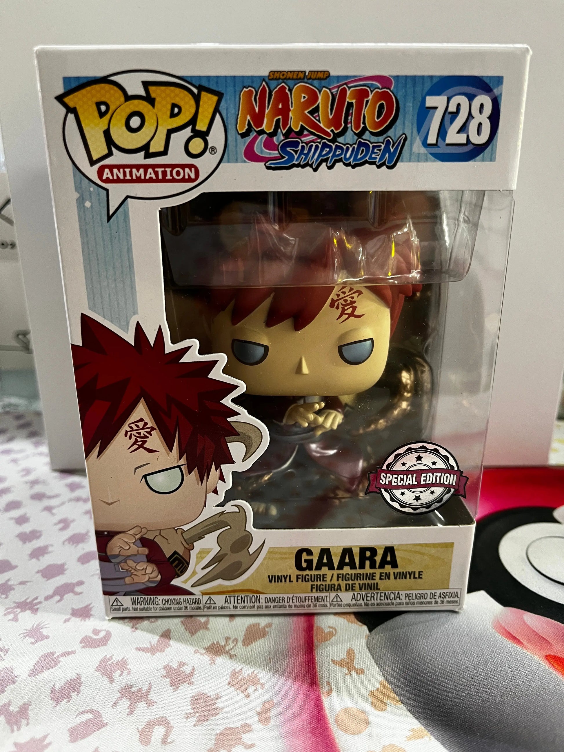 Funko Pop Animation Naruto Shippuden Gaara #728 FRENLY BRICKS - Open 7 Days