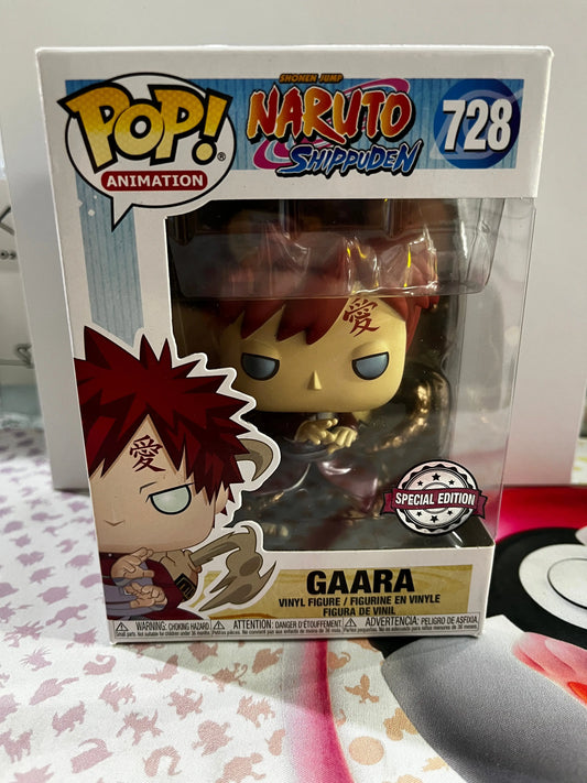 Funko Pop Animation Naruto Shippuden Gaara #728 FRENLY BRICKS - Open 7 Days
