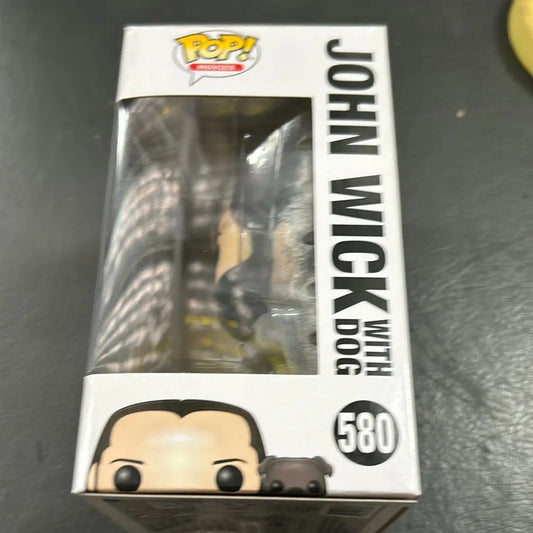 Funko POP John Wick With Dog #580 Vinyl Movies FRENLY BRICKS - Open 7 Days