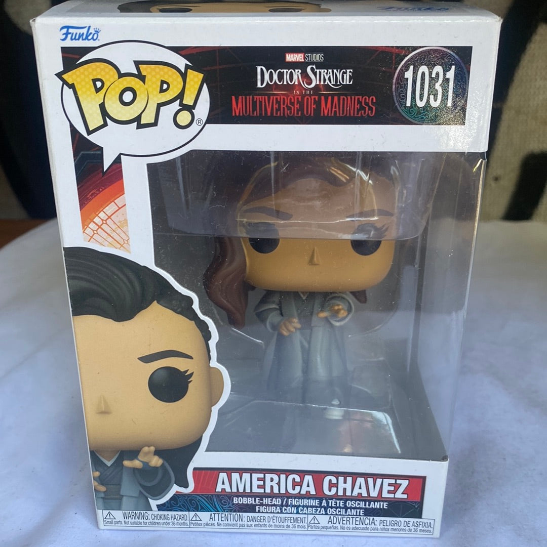 Funko POP! America Chavez #1031 FRENLY BRICKS - Open 7 Days