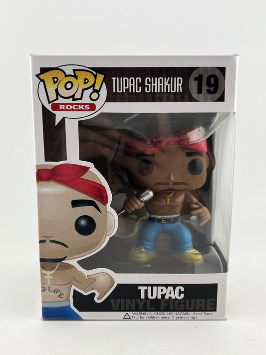 Funko POP! Rocks - Tupac Shakur - #19 Tupac - Rare Vinyl Collectable FRENLY BRICKS - Open 7 Days