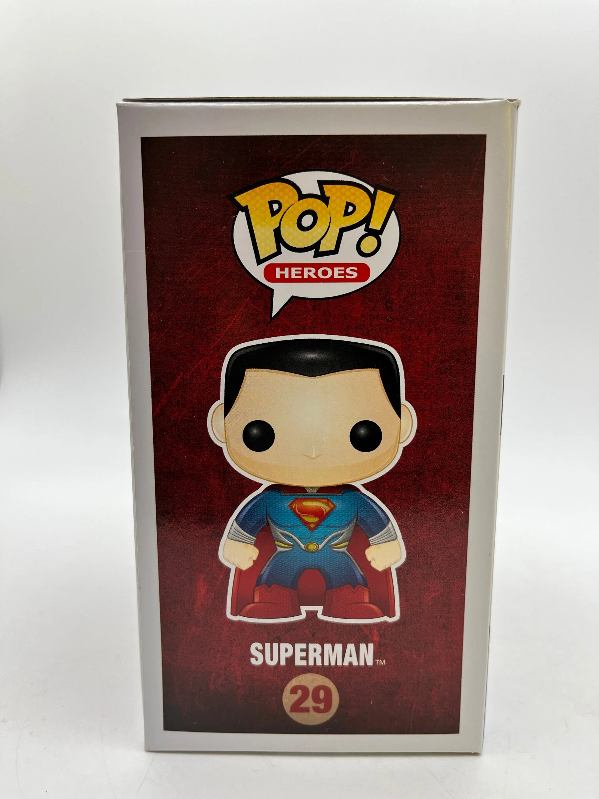 Funko POP! Heroes DC Man Of Steel Superman #29 - Vinyl Collectable FRENLY BRICKS - Open 7 Days