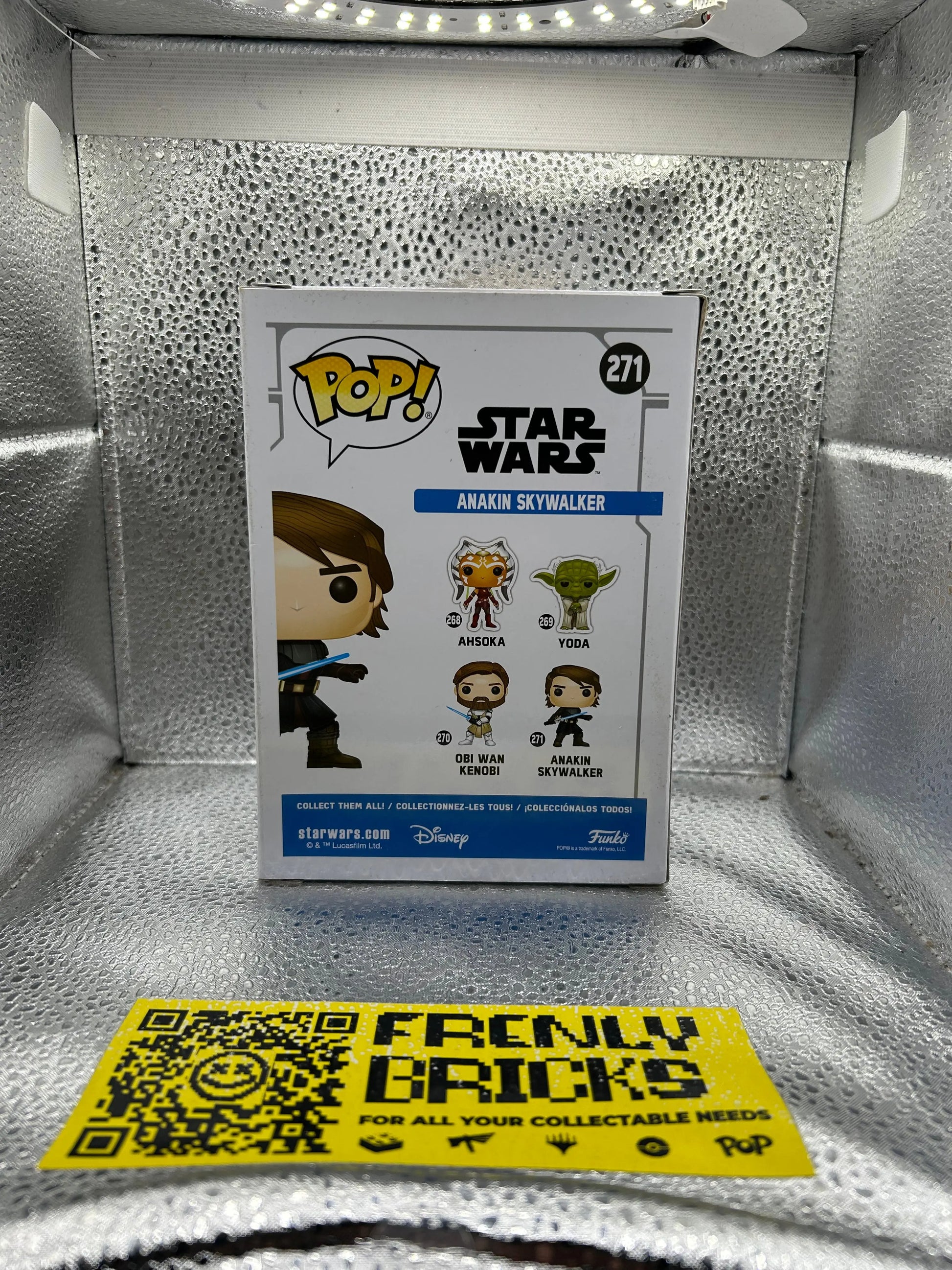 Pop Vinyl Star Wars #271 Anakin Skywalker FRENLY BRICKS - Open 7 Days