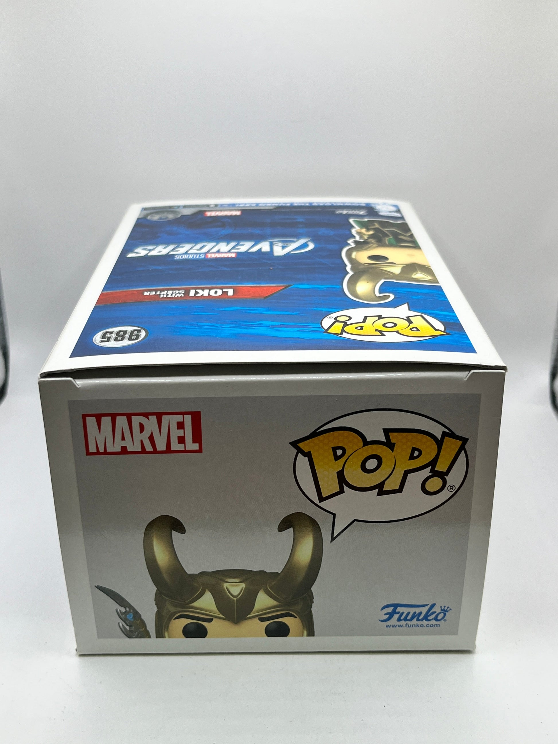 Funko POP! Marvel Avengers - Loki With Scepter #985 - Glow Special Edition FRENLY BRICKS - Open 7 Days
