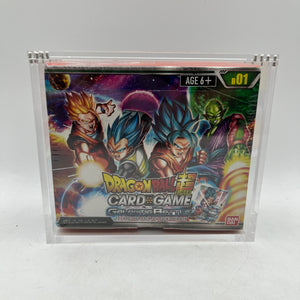 Dragon Ball Super Galactic Battle Booster Box - Sealed New W/ Acrylic Case FRENLY BRICKS - Open 7 Days