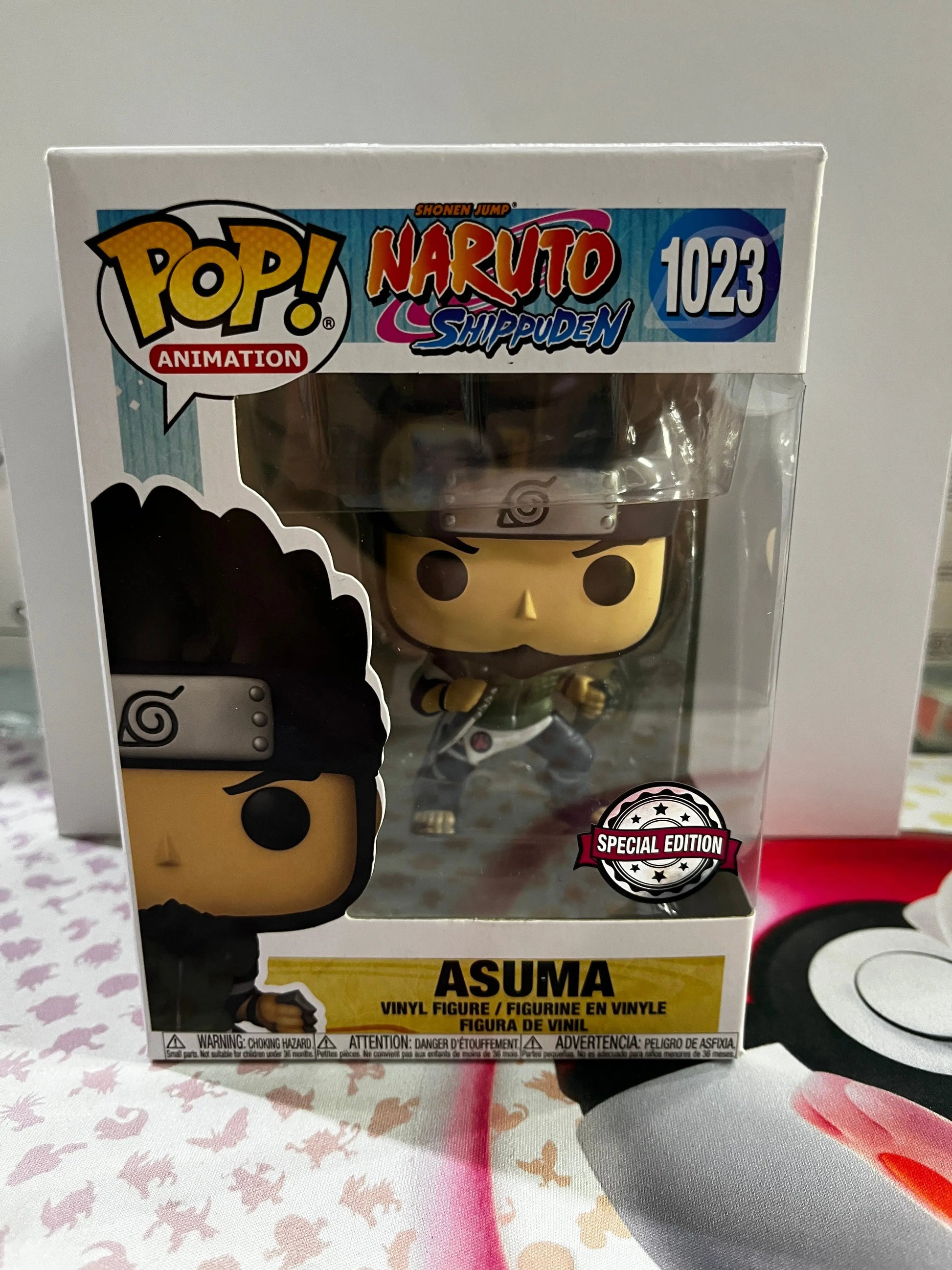Funko Pop Vinyl Animation Naruto Shippuden Asuma #1023 FRENLY BRICKS - Open 7 Days