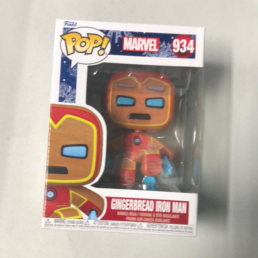 934 Ginger Bread Iron Man Funko POP VINYL FRENLY BRICKS - Open 7 Days