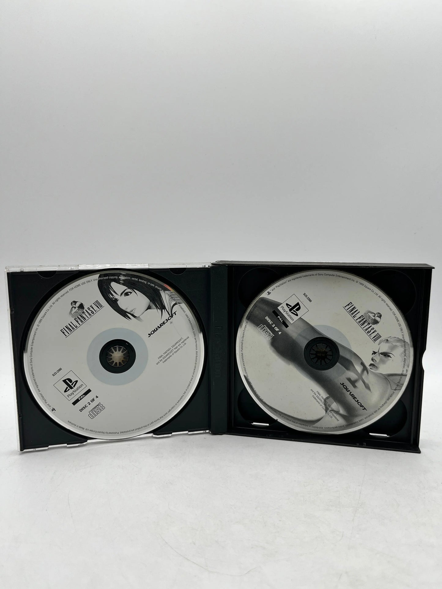 Final Fantasy VIII 8 Sony PlayStation 1 PS1 Video Game PAL 4 Disc Set VGC FRENLY BRICKS - Open 7 Days