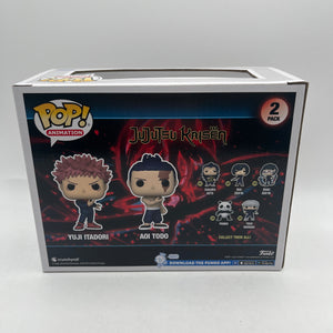 Funko Pop! Vinyl Jujutsu Kaisen Yuji Itadori & Aoi Todo 2Pack +combinedshipping FRENLY BRICKS - Open 7 Days