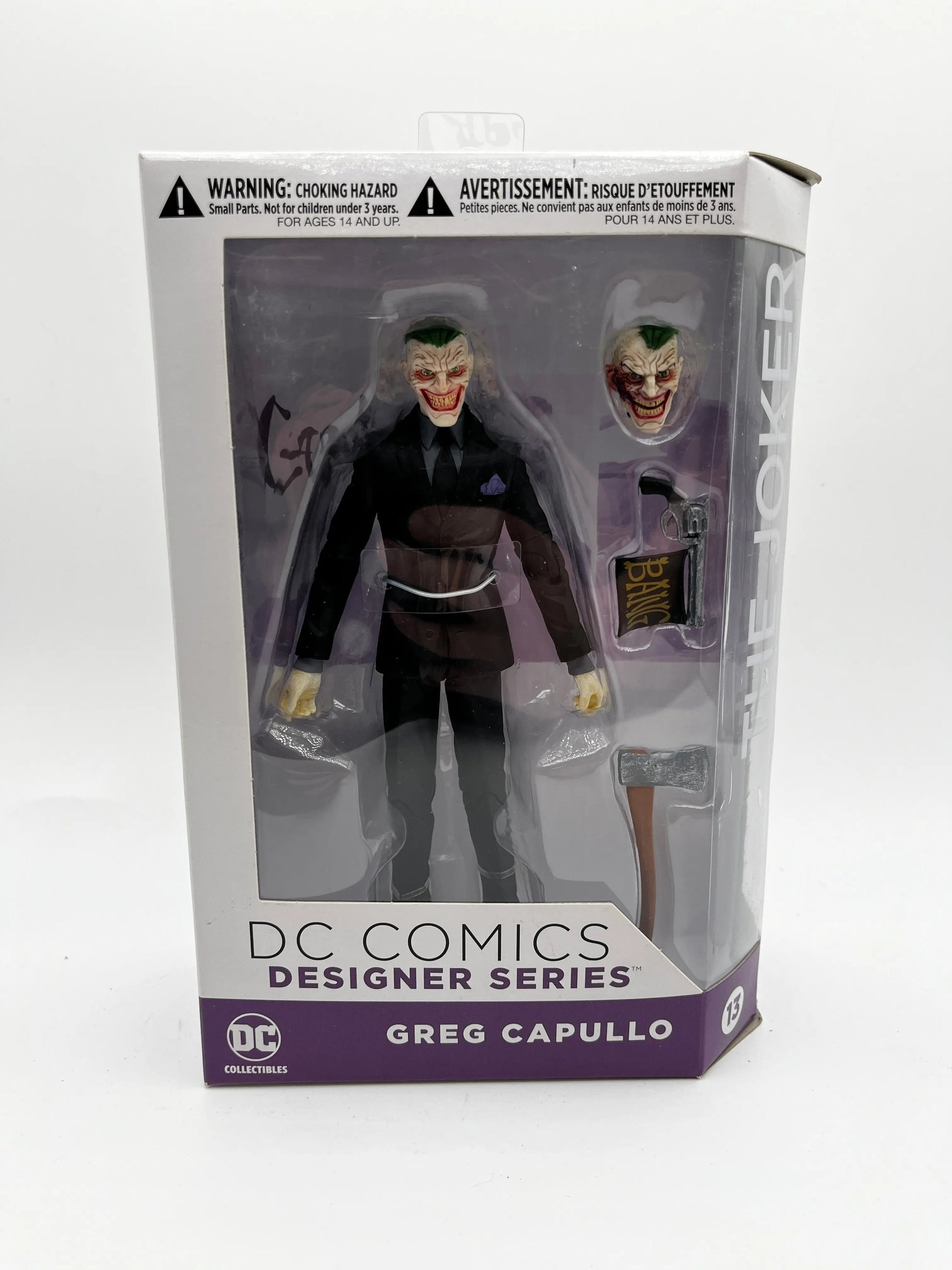 DC comics Designer Series Greg Capullo the Joker #13 FRENLY BRICKS - Open 7 Days