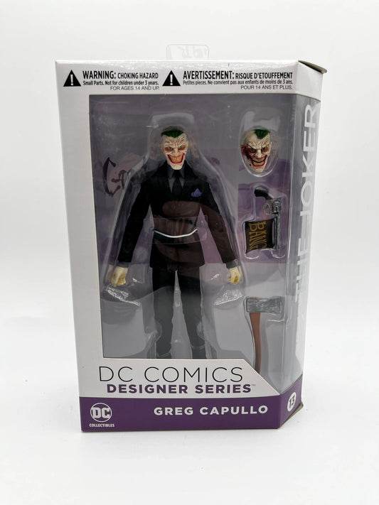 DC comics Designer Series Greg Capullo the Joker #13 FRENLY BRICKS - Open 7 Days
