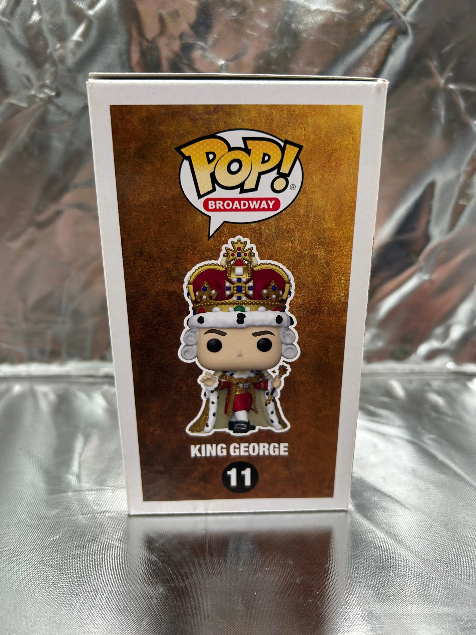 Funko POP Broadway - Hamilton - King George #11 FRENLY BRICKS - Open 7 Days