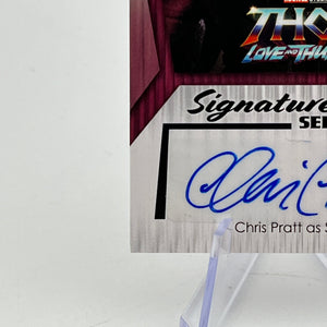 Upper Deck Marvel Studios Thor Love And Thunder - Signature Sensations -  Chris Pratt As Star-Lord Auto FRENLY BRICKS - Open 7 Days