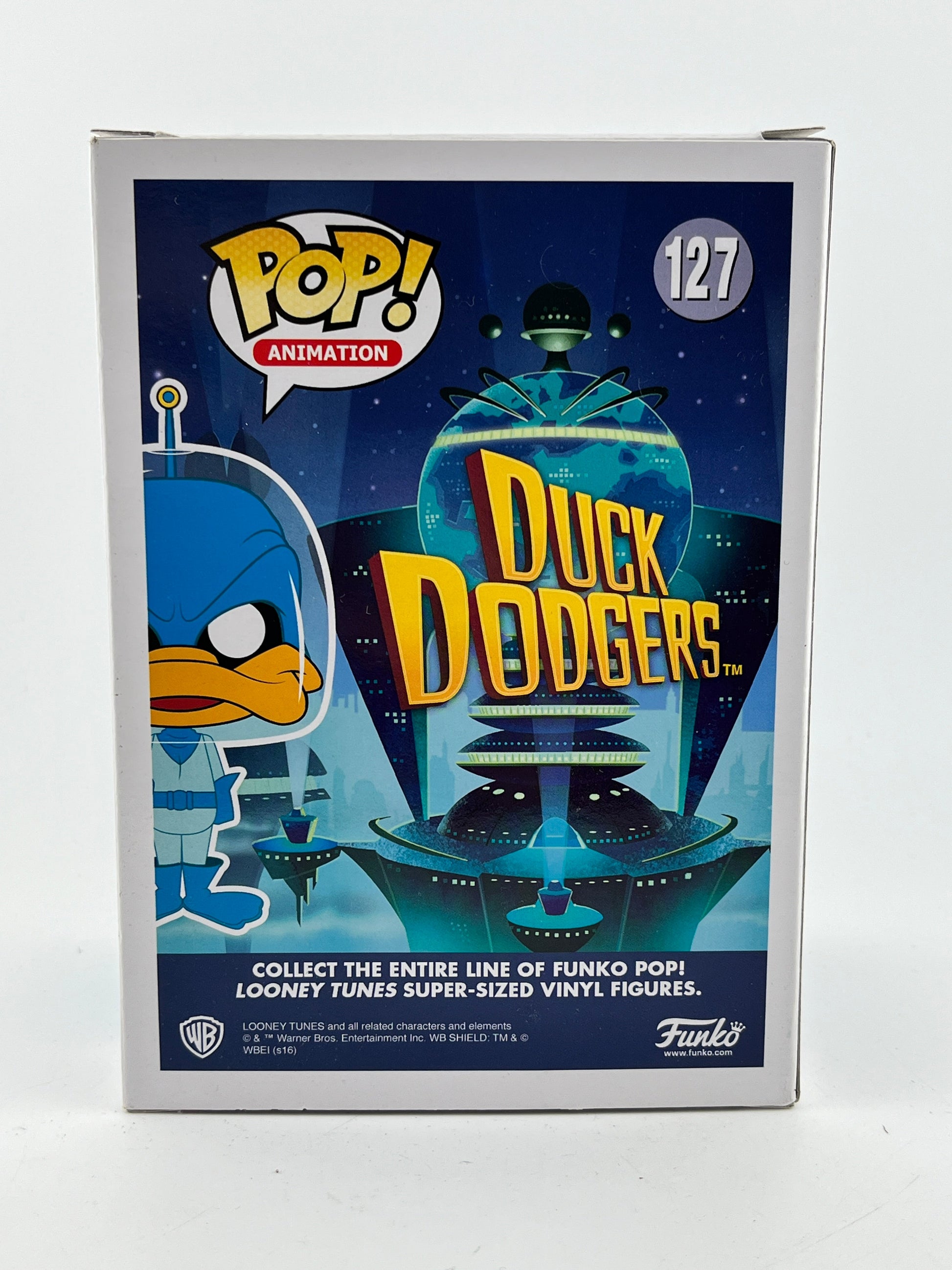 Funko POP! Animation Duck Dodgers - #127 Duck Dodgers - Vinyl Collectable FRENLY BRICKS - Open 7 Days