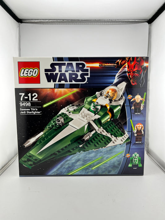 LEGO Star Wars: Saesee Tiin's Jedi Starfighter (9498) - Sealed FRENLY BRICKS - Open 7 Days