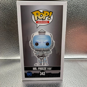 Funko pop Vinyl #342 Heroes  Mr. Freeze FRENLY BRICKS - Open 7 Days