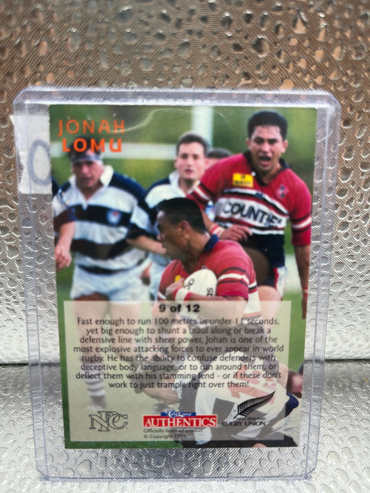 National Heroes Jonah Lomu #9/12 1995 FRENLY BRICKS - Open 7 Days