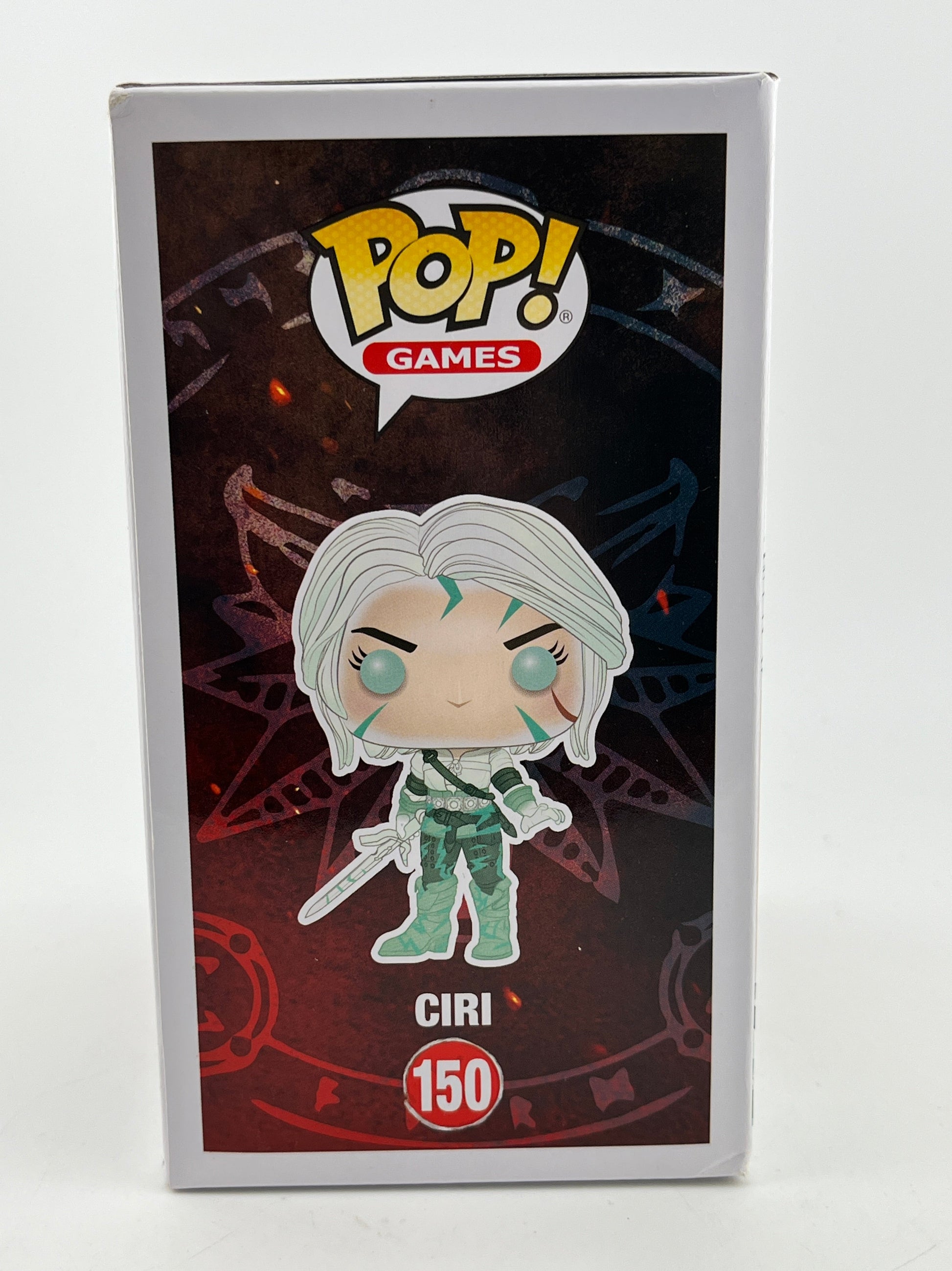 Funko POP! Games The Witcher - Ciri #150 - Glow Limited Edition FRENLY BRICKS - Open 7 Days