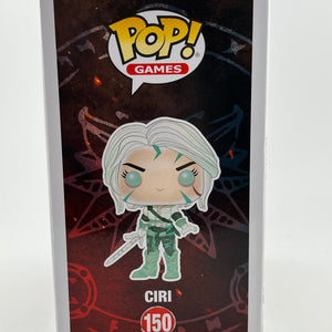 Funko POP! Games The Witcher - Ciri #150 - Glow Limited Edition FRENLY BRICKS - Open 7 Days