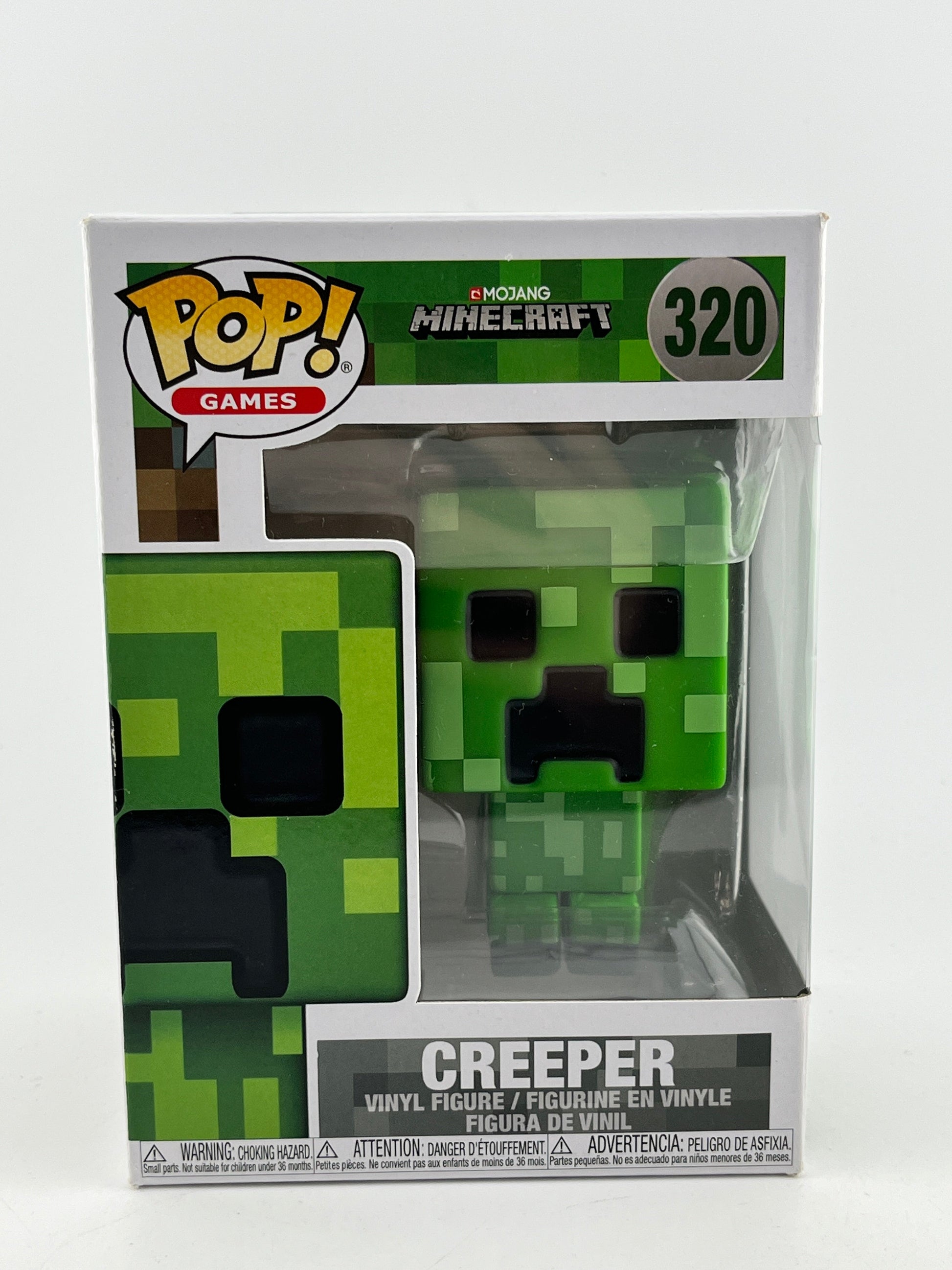 Funko POP! Games Minecraft - Creeper #320 - Vinyl Collectable FRENLY BRICKS - Open 7 Days