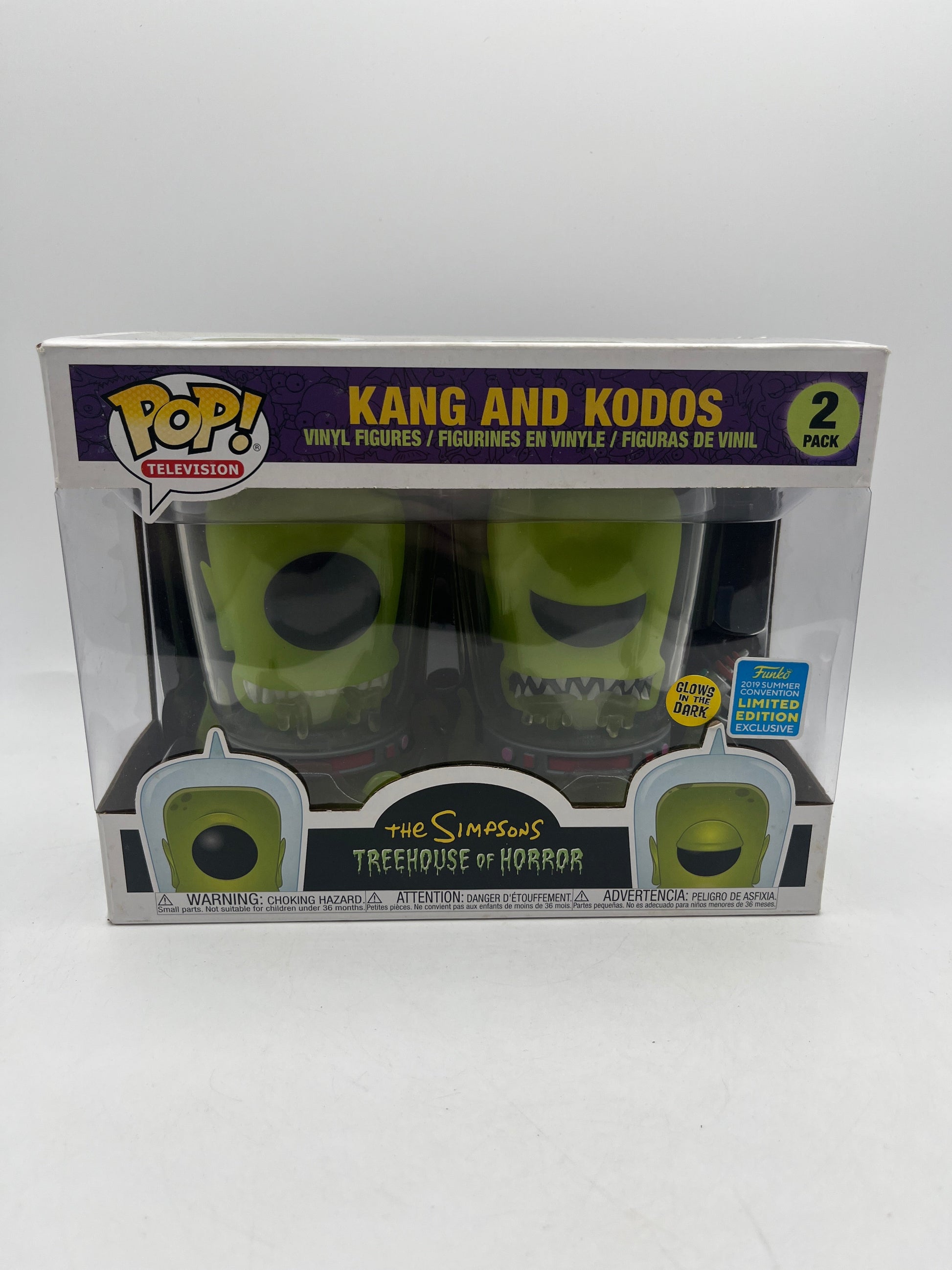 Funko Pop - The Simpsons: Kang and Kodos - SDCC 2019 Exclusive +combinedshipping FRENLY BRICKS - Open 7 Days