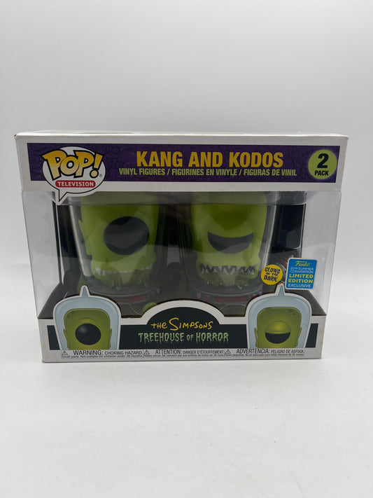 Funko Pop - The Simpsons: Kang and Kodos - SDCC 2019 Exclusive +combinedshipping FRENLY BRICKS - Open 7 Days