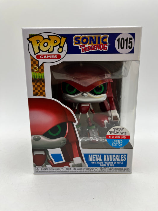 Funko POP! Games Sonic The Hedgehog- Metal Knuckles #1015 - 2024 Limited Edition FRENLY BRICKS - Open 7 Days