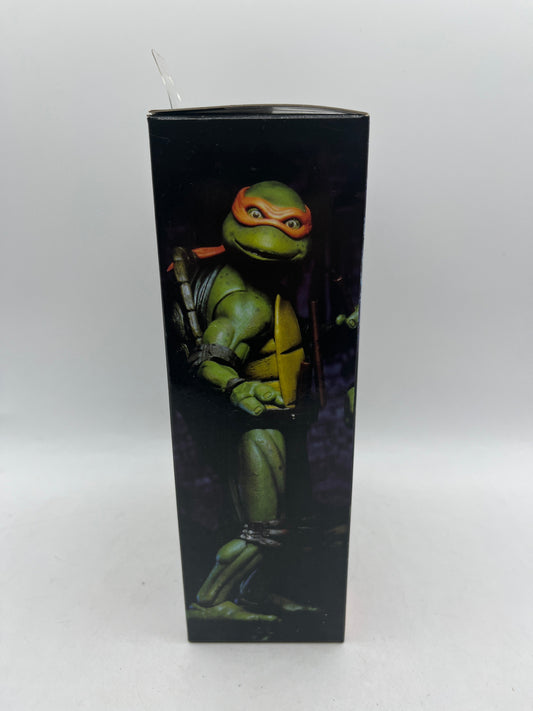Authentic NECA Teenage Mutant Ninja Turtles (1990) Michelangelo Action Figure FRENLY BRICKS - Open 7 Days