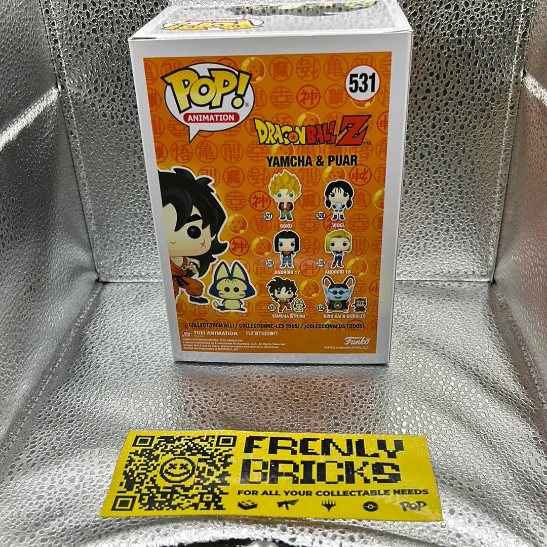 Pop Vinyl Dragon Ball Z 531 Tamcha & Puar FRENLY BRICKS - Open 7 Days