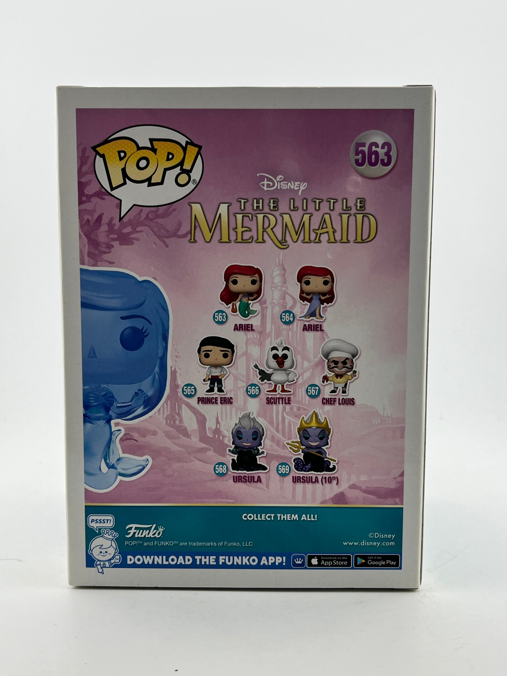 Funko POP! Disney The Little Mermaid - Ariel #563 - 30th Anniversary Special Edition FRENLY BRICKS - Open 7 Days