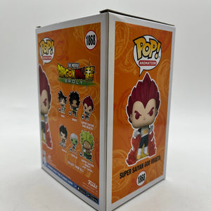 Funko POP! Animation DragonBall Super Broly - Super Saiyan God Vegeta #1868 Special Edition FRENLY BRICKS - Open 7 Days