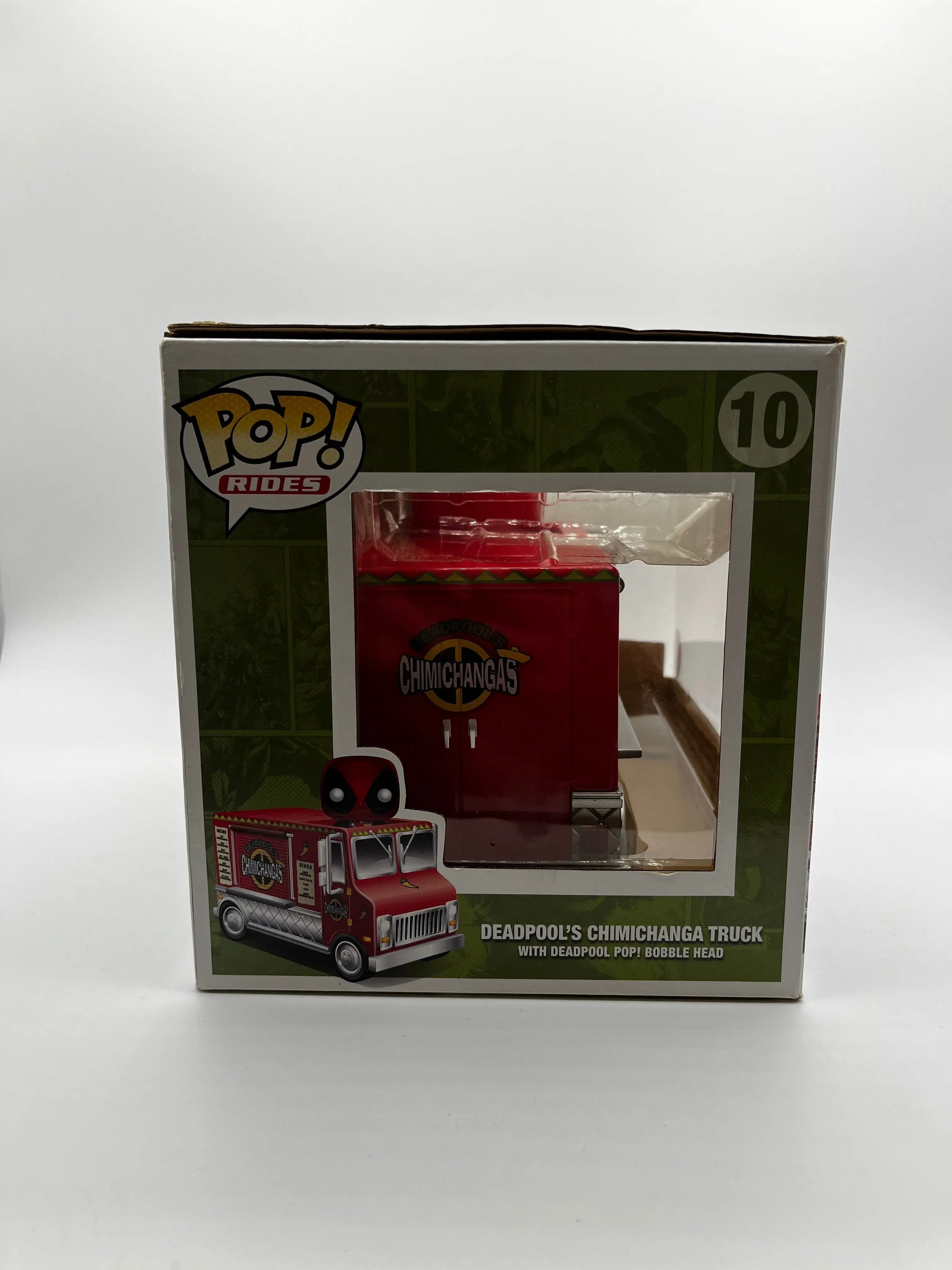 Funko Pop Vinyl Rides Marvel #10 Deadpool's Chimichanga Truck FRENLY BRICKS - Open 7 Days